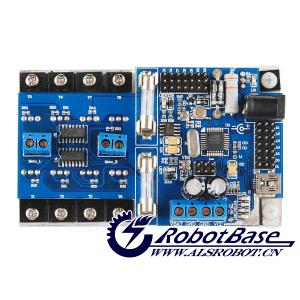 基于Arduino 雙路大功率 電機驅(qū)動板 驅(qū)動器 6W...