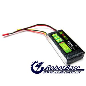 鋰聚合物電池 充電鋰電池1200mAh 7.4V 25C 機(jī)器人專(zhuān)用
