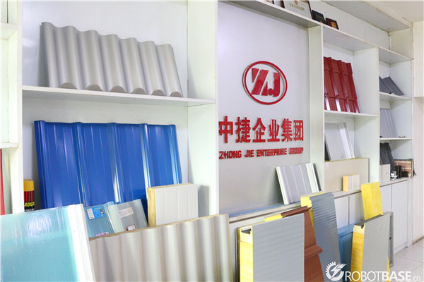 中捷彩鋼展示